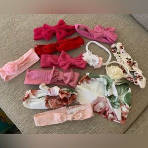 Lot of baby girl bows